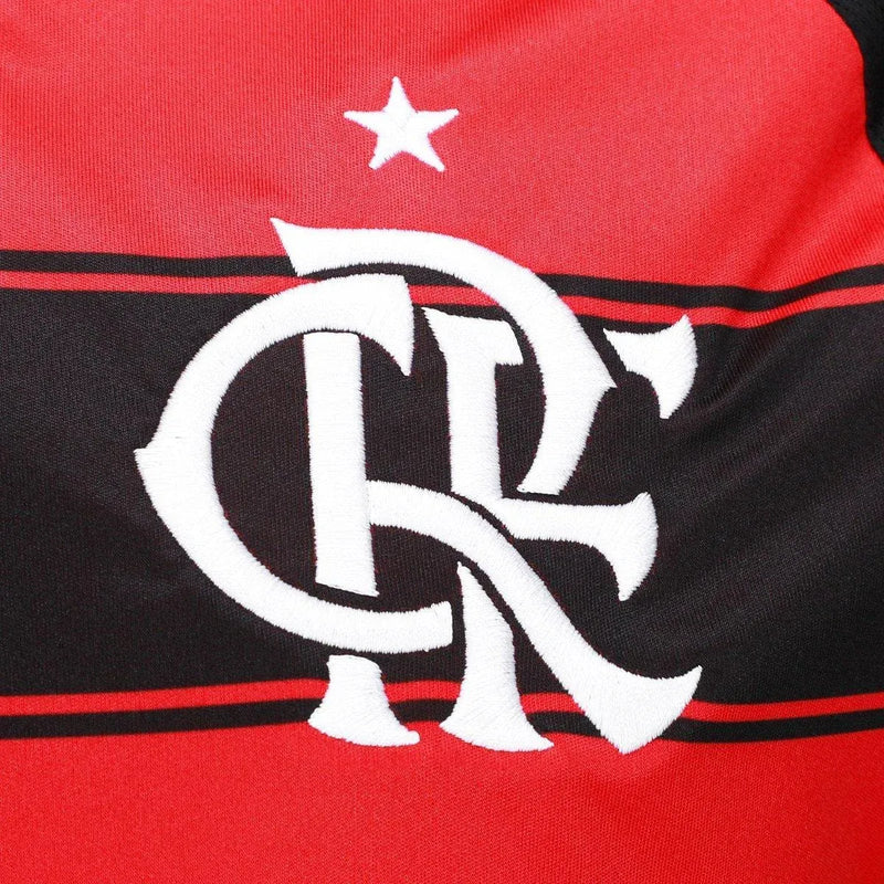 Camisa CRF Feminina Home 25/26 - Preta e Vermelha