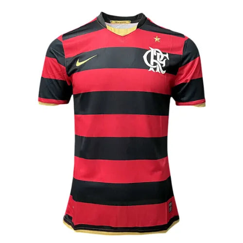 Camisa CRF Home 08/09 Retrô - Vermelha e Preta