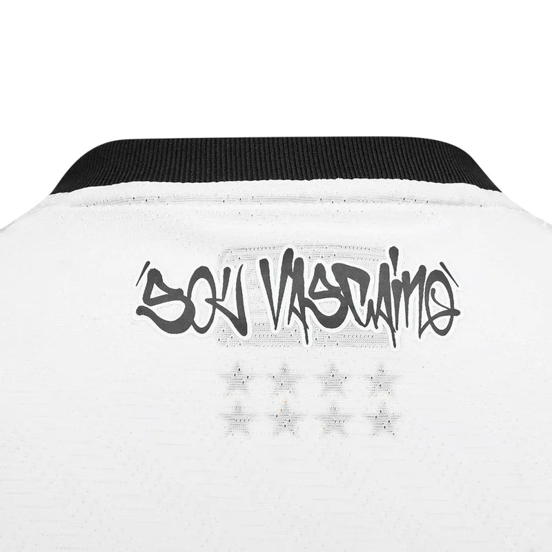 Camisa Vasco Feminina Away 25/26 - Branca e Preta
