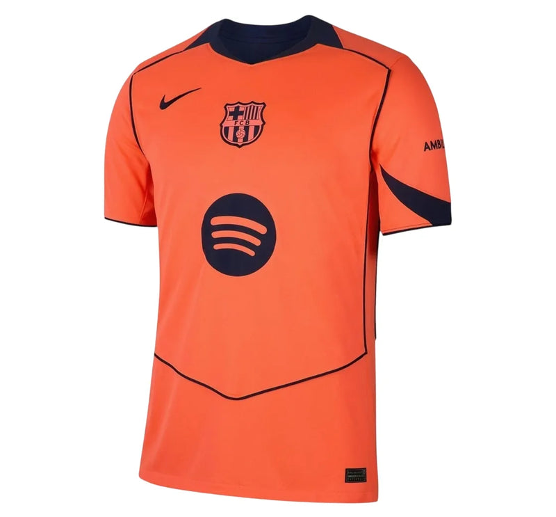 Camisa Barcelona Third 25/26 - Laranja